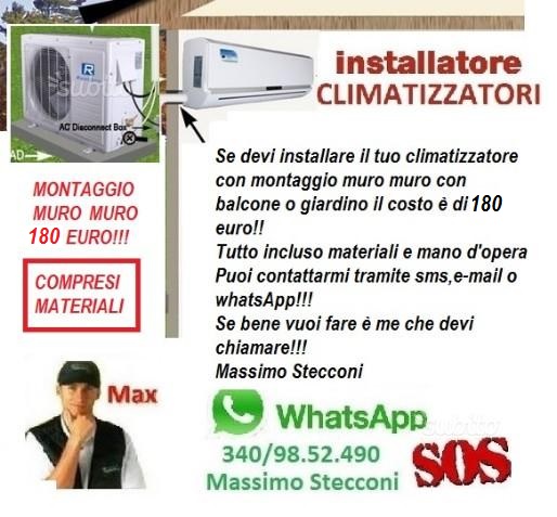 montaggio climatizzatore